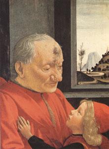 Domenico Ghirlandaio Portrait of an Old Man with a Young Boy (mk05) Germany oil painting art